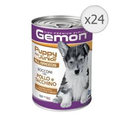 Gemon Puppy and Junior kutyakonzerv csirke es pulyka 24x415 g.jpg