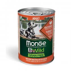 Monge Bwild Adult kutyakonzerv puykas tokkel es cukkinivel 400 g.jpg