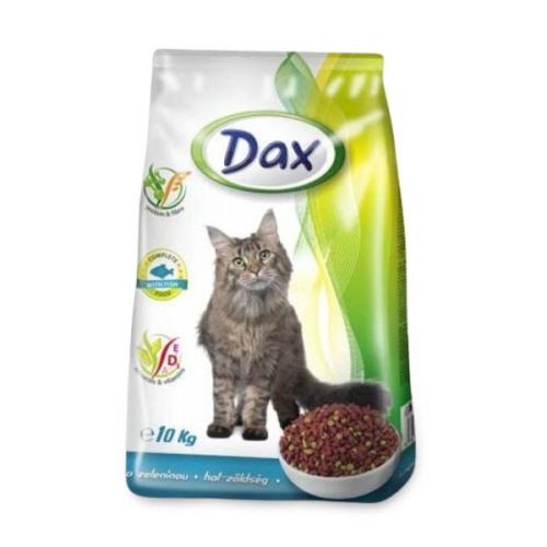 DAX szaraz macskatap hallal es zoldsegekkel 10 kg.jpg